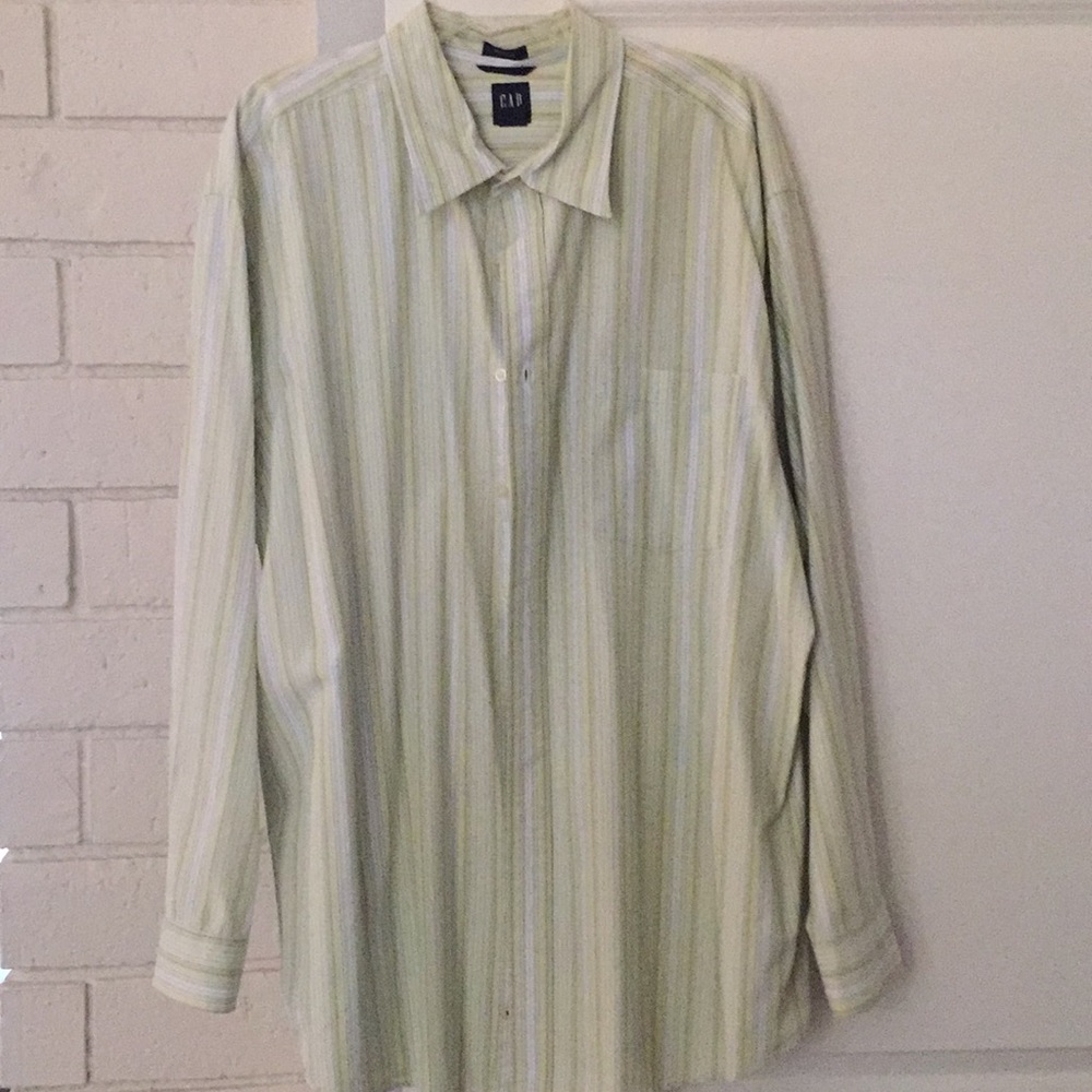 Long sleeve green shirt